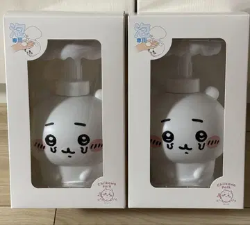 미개봉 새상품 치이카와 파크 한정 솝 디스펜서 2개 세트 핸드 솝
