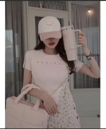 다리치 라인 파일 니트 탑