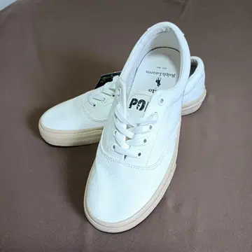 Polo Ralph Lauren 화이트 스니커즈 새상품