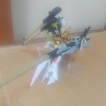 RG 아카츠키 건담 & 제우스 실루엣 완성품