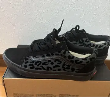 vans 레오파드 무늬 스니커즈