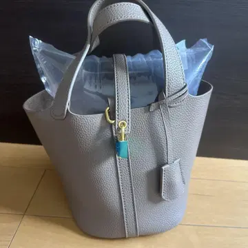 가죽 큐브 백 락 열쇠 피코 에투프