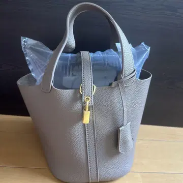 천연 가죽 큐브 백 락 열쇠 피코 에토프 그레이지