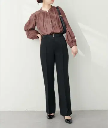[ osono ] 하이웨스트 미 플레어 팬츠
