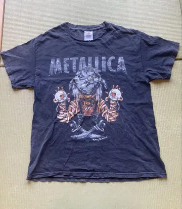 METALLICA PUSHEAD 티셔츠 L 사이즈