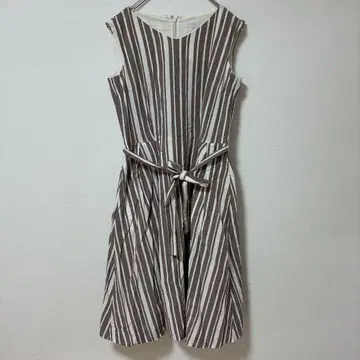 MACKINTOSH PHILOSOPHY 스트라이프 슬리브리스 원피스