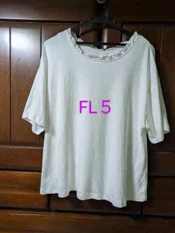 프랑슈리페 FL5 튤 레이스 콤비 넉넉한 풀오버 3L