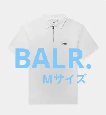 BALR. FIT POLO SHIRT 피케 셔츠 화이트 M 사이즈