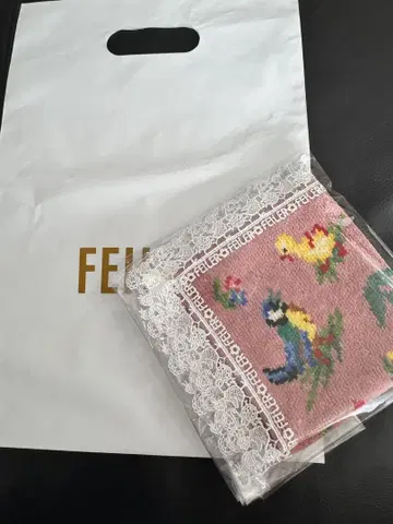 FEILER 치카자와 레이스 하이디 콜라보 손수건