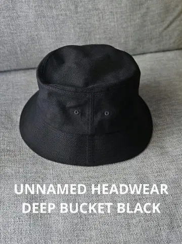 UNNAMED HEADWEAR DEEP BUCKET BLACK