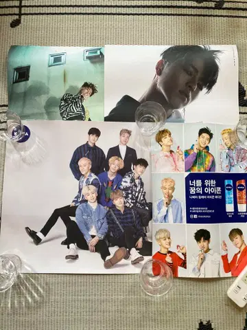 iKON 준회 포스터 공식 니베아 말아서 발송