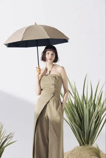 untule 앙투레 완전 차광 2단 2WAY 접이식 양산