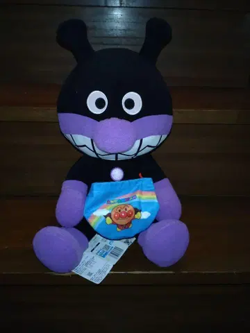 세균맨 캐릭터 봉제인형 약 30cm