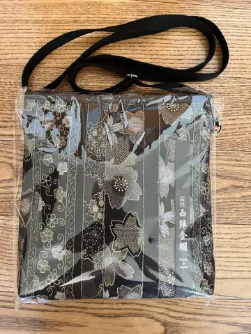 고급 교토 니시진 금란 숄더백