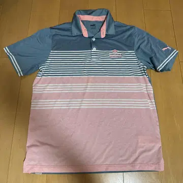 일본 미발매 PUMA 하와이 한정 골프 티셔츠 남성용
