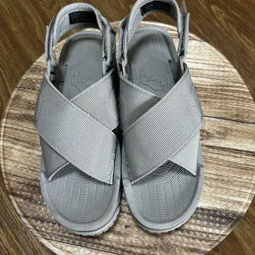 [ SHAKA ] 스포츠 샌들 플랫폼 통굽 그레이 23cm