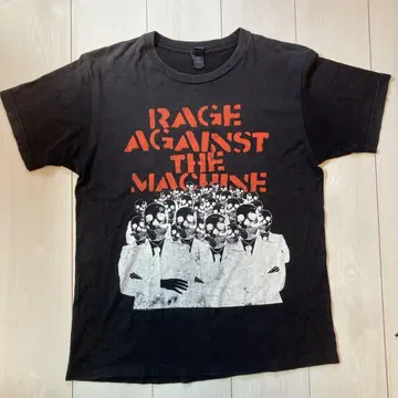 RAGE AGAINST THE MACHINE 티셔츠 M 사이즈 블랙