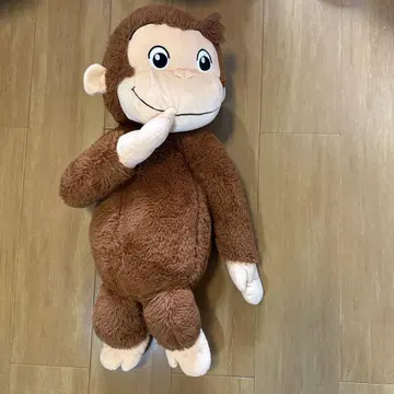 오자루의 조지 Curious George 봉제 인형 빅 브라운