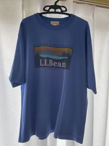 L.L.Bean 숏 슬리브 카타딘 로고 티셔츠 사이즈 L