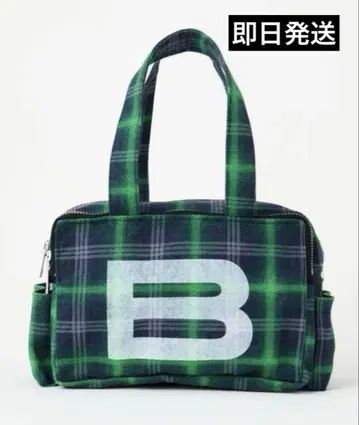 새상품 beeden MINI B LOGO BAG 체크 체크
