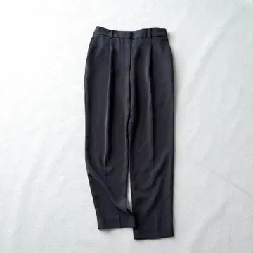 새상품급 PLST 플라스테 트리아세테이트 블렌드 테이퍼드 팬츠 L 그레이