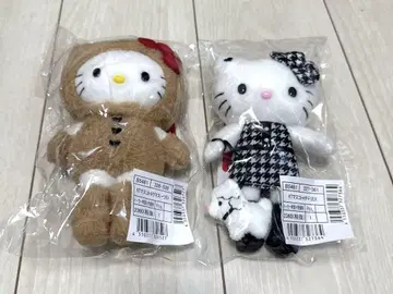 헬로키티 전시회 곰 하운드투스 체크