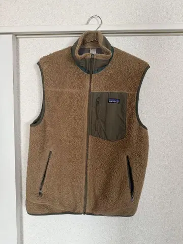 patagonia 남성용 베스트 M 브라운