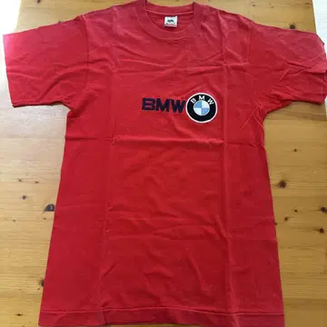 BMW 티셔츠 빨간색