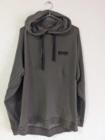 HUGO BOSS 그레이 후드티