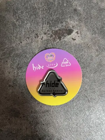hide 핀즈 캡슐 60th 3rd 로고