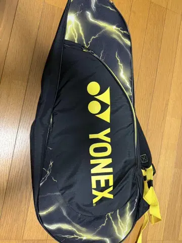 YONEX 테니스 라켓 백 블랙/옐로우