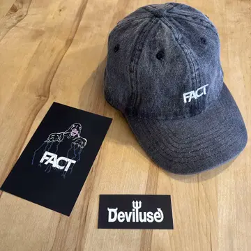 [미사용 새상품] FACT deviluse 콜라보 캡