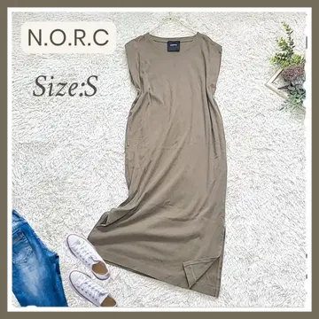N.O.R.C 노크 슬리브리스 원피스 탱크탑 카키 [ M ]