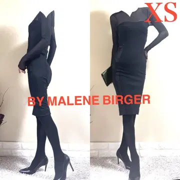 BY MALENE BIRGER 바이말레네빌거 원피스 XS 블랙