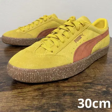 푸마 스웨이드 빈티지 F PAM 30cm 옐로우 컬러 파크스앤미니