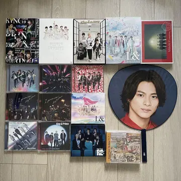 킹프리 CD 싱글 앨범 라이브 DVD 부채 묶음 판매