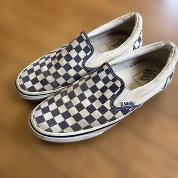 90s VANS 슬립온 체크 무늬 US9 27.0cm