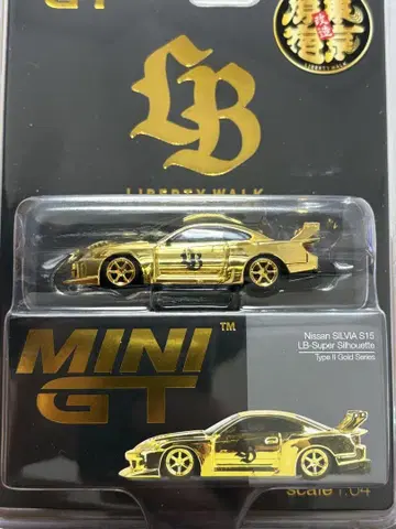MINI GT LBWK 실루엣 S15 타입 2 골드 한정