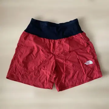 THE NORTH FACE 레드 숏팬츠 M 여성용