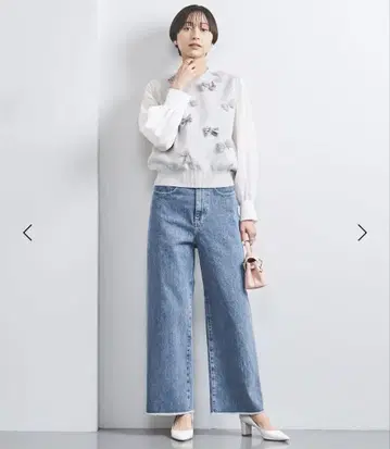유나이티드 애로우즈 컷오프 데님 사이즈 36