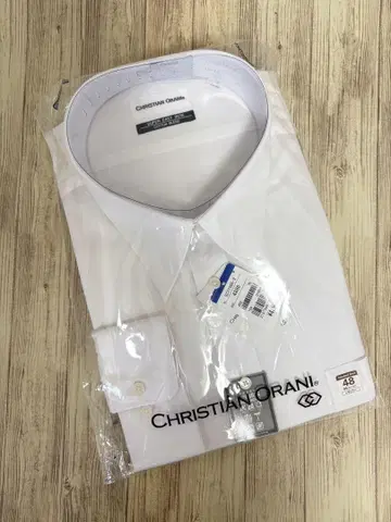 CHRISTIAN ORANI 화이트 포멀 셔츠 48