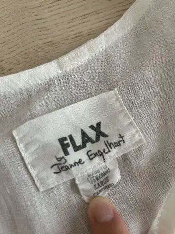 FLAX 셔츠 90년대 빈티지