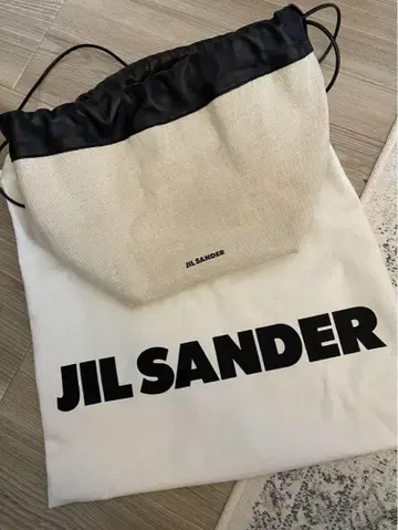 JIL SANDER 드로우스트링 백