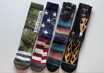 새상품 STANCE 스탠스 삭스 양말 4점