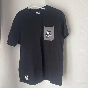CHUMS 블랙 티셔츠 M 사이즈