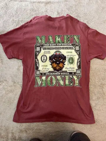 TOP DAWG MAKEN MONEY 티셔츠 made in usa
