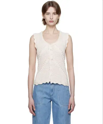 A.P.C. TOP PALMYRE 크로셰 베스트 새상품