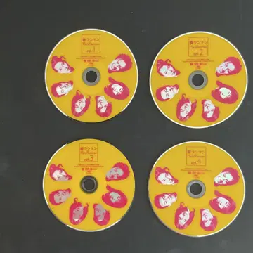 후지TV 드라마 봄 란만 DVD 전 4장 세트 케이스 없음, 디스크만