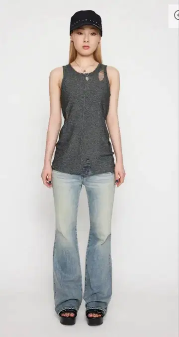 VESTA LOW WAIST 플레어 데님