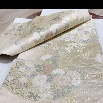 순수 실크 후쿠로 오비